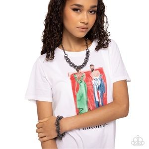 Gunmetal Jewelry Set